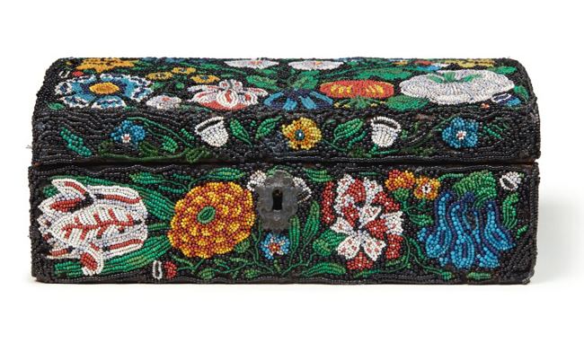 Charles II Beadwork Casket